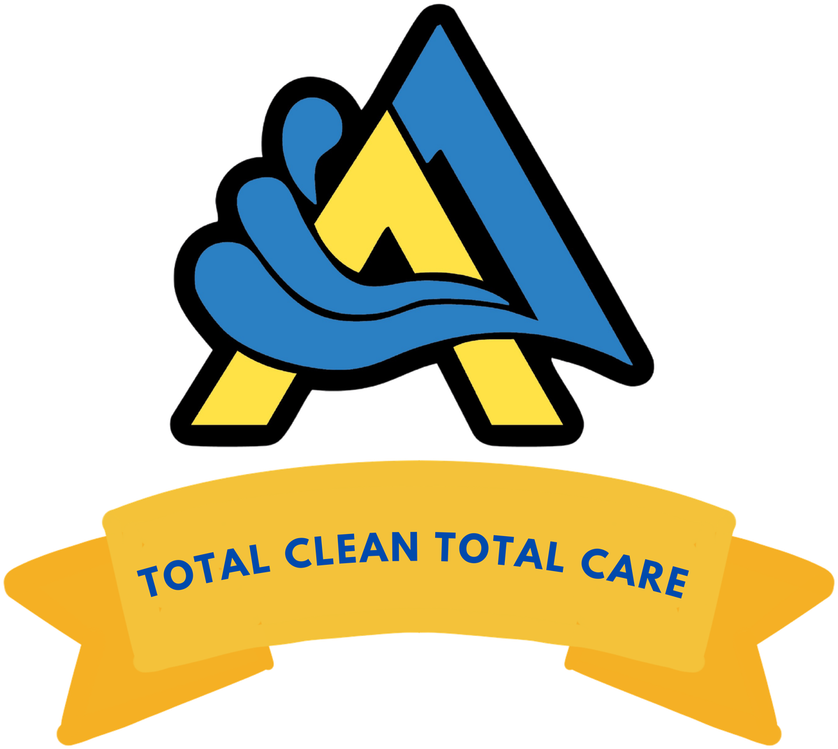 Logo AA Laundry - Total Clean Total Care